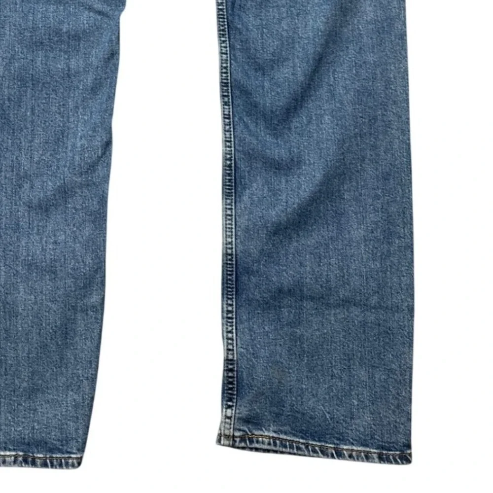 Levi's 514 Straight Fit Jeans Mens 36x34 Medium Wash 5-Pocket Stretch Denim EUC